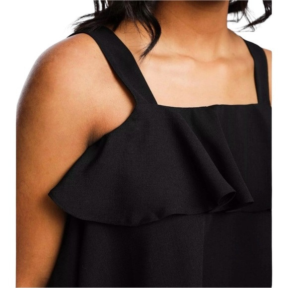 HYFVE Flowy Ruffle Tank Top Size Small - Picture 2 of 11